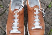 Safe Step ladies tan leather shoes 39, UK6
