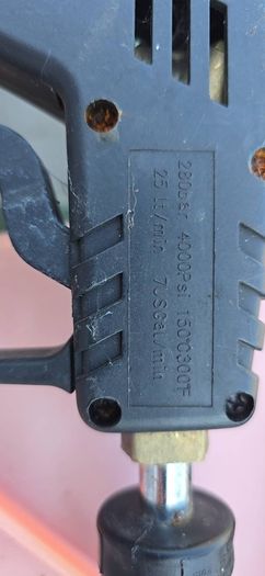 Commercial Heavy Duty Power Washer Gun, Lance & Hose - 280 Bar As-Is Minor Leak
