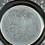 Interesting Minature Silver Plate Image 2