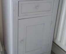 Painted Grey Locker