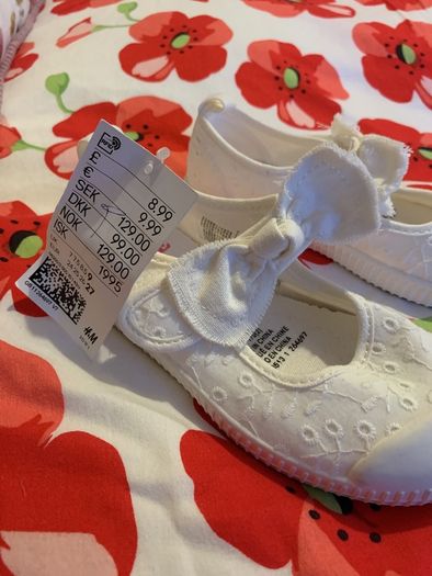 H&M New summer  shoes girl size EU 27
