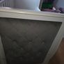 crushed velvet cot bed Image 4