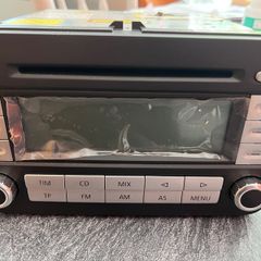 Original VW RCD 500 Head Unit Facelift Silver Buttons with Security Code Excellent Condition