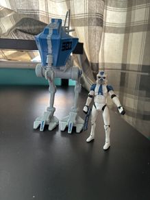 Star Wars Rare 501st AT-RT with ARF Trooper (2013)