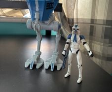 Star Wars Rare 501st AT-RT with ARF Trooper (2013)