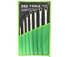 DSD Tools 7-Piece Double Ended Ring Aviation Spanner Set