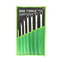 DSD Tools 7-Piece Double Ended Ring Aviation Spanner Set