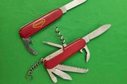 Vintage Swiss Army Knife lot Wenger and Victorinox Combo