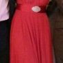 Red evening dress Image 3