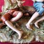 Capodimonte Italian Porcelain Large Figurine Image 8