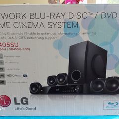 LG Network BLU-RAY DISC-DVD Home Cinema System, Model No. HB405SU, As New, never used, in exceklent condition