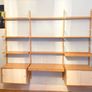 IKEA SVALNAS Bamboo Wall Shelving System Image 2