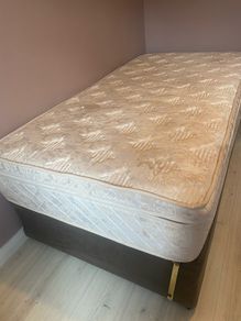 Hotel King Single Bed Extra-Wide 101cm Pillowtop Mattress & Divan Base