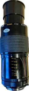 Kiron Minolta MD mount 105mm f/2.8 true macro 1:1 lens