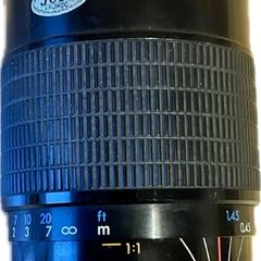 Kiron Minolta MD mount 105mm f/2.8 true macro 1:1 lens