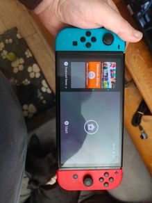 Nintendo switch oled +4 games