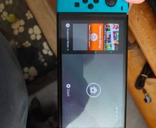 Nintendo switch oled +4 games