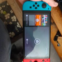 Nintendo switch oled +4 games