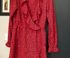 Ladies leopard playsuit