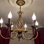 Traditional Country Style Chandelier Image 9