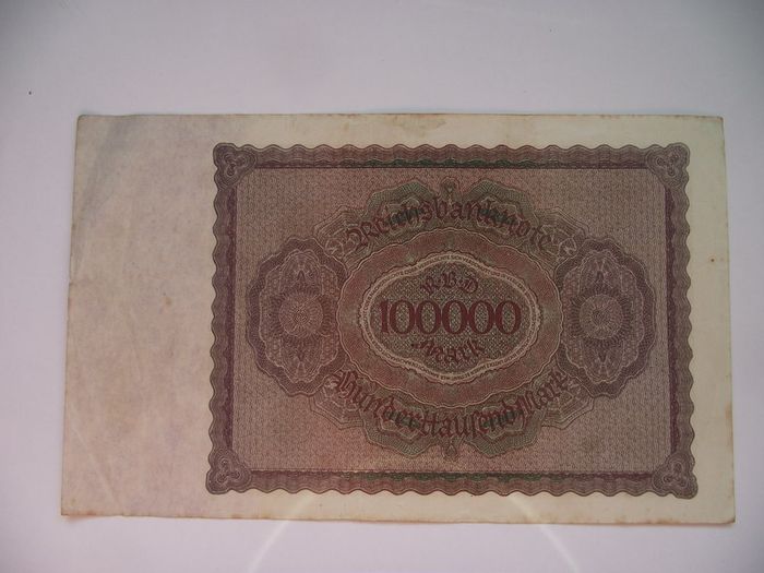 Germany. Reichsbanknote. 100000 Mark (1.2.1923)