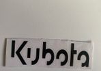 Kubota Stickers x2