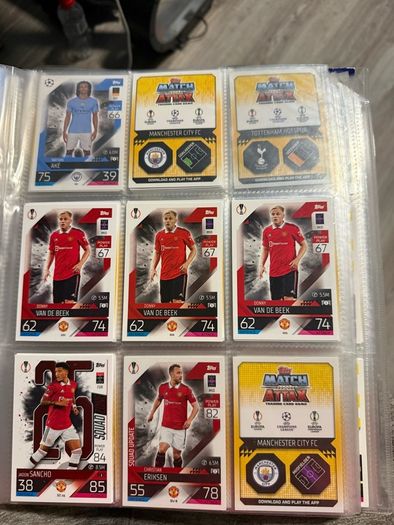 football cards + binders (offers Welcome )