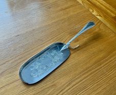 Antique Silver Plate Crumbler