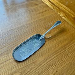Antique Silver Plate Crumbler