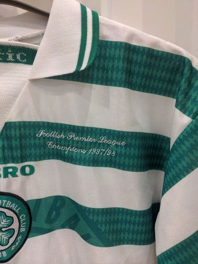 UMBRO Celtic football club - Scottish Premier League Championship 1997/98