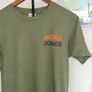 Khaki Green Short Sleeved Crew Neck Tee Shirt from Jack & Jones. Size: Small Image 6