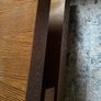Craft Dark Real Beech Wood Coffee Table with Rug Image 4