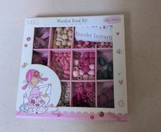 M&S Emily Button Wooden Bead Kit.