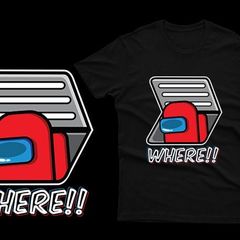 Where!! Imposter among us t-shirt impostor t-shirt