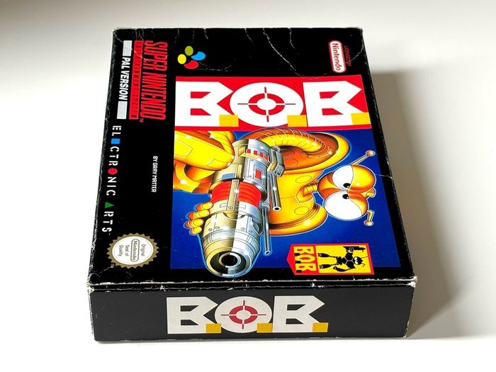 BOB for Nintendo SNES - Boxed & RARE