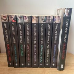 Southern Vampire series books 1-9 By Charlaine Harris  True Blood series