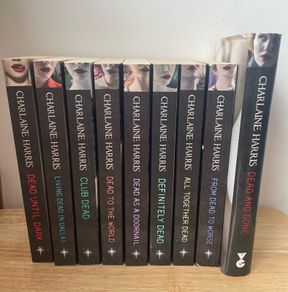 Southern Vampire series books 1-9 By Charlaine Harris  True Blood series