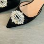 Black heels shoes Image 3