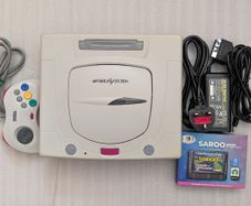 Sega Saturn : Saroo : 128GB : ReSaturn PSU : Japan Import