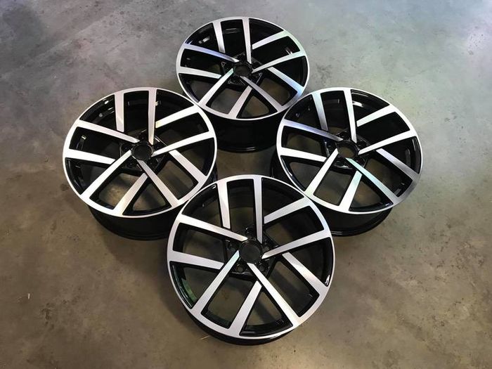 18 19" Inch Golf Jurva Style Alloy Wheels VW Golf MK5 MK6 MK7 MK7.5 Audi A3 Seat Leon Caddy scirocco skoda superb octavia estate 5x112