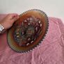 Strawberry Northwood Amethyst basketwave bowl Image 8