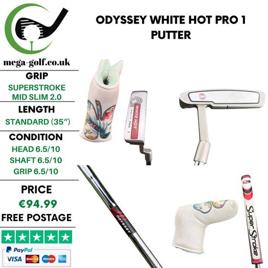 Odyssey White Hot Pro 1 Putter / 35''