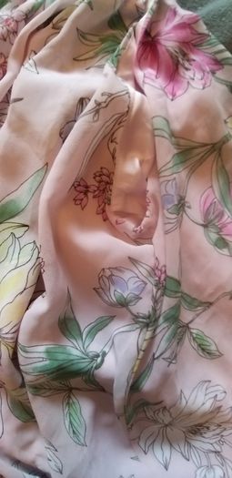 Pink Floral Maxi Dress