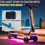 RGBIC LED Bike Scooter Light Strip, Cool Colorful Night Riding Image 6