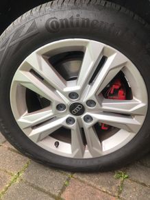 Set of 4x17 inch alloys wheels