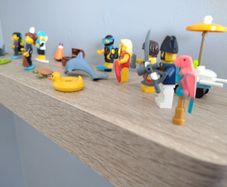 LEGO At The Beach Mini Figure Collection x8