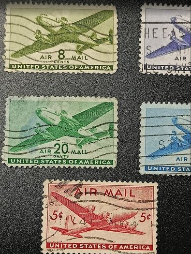 1941 1944 USA Transport Plane Airmail