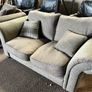 Grey 3+2 sofa set with footrest Image 5