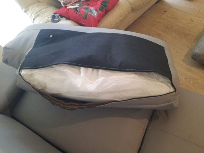 leather sofa