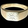 Vintage Hallmarked 9ct Solitaire Image 9